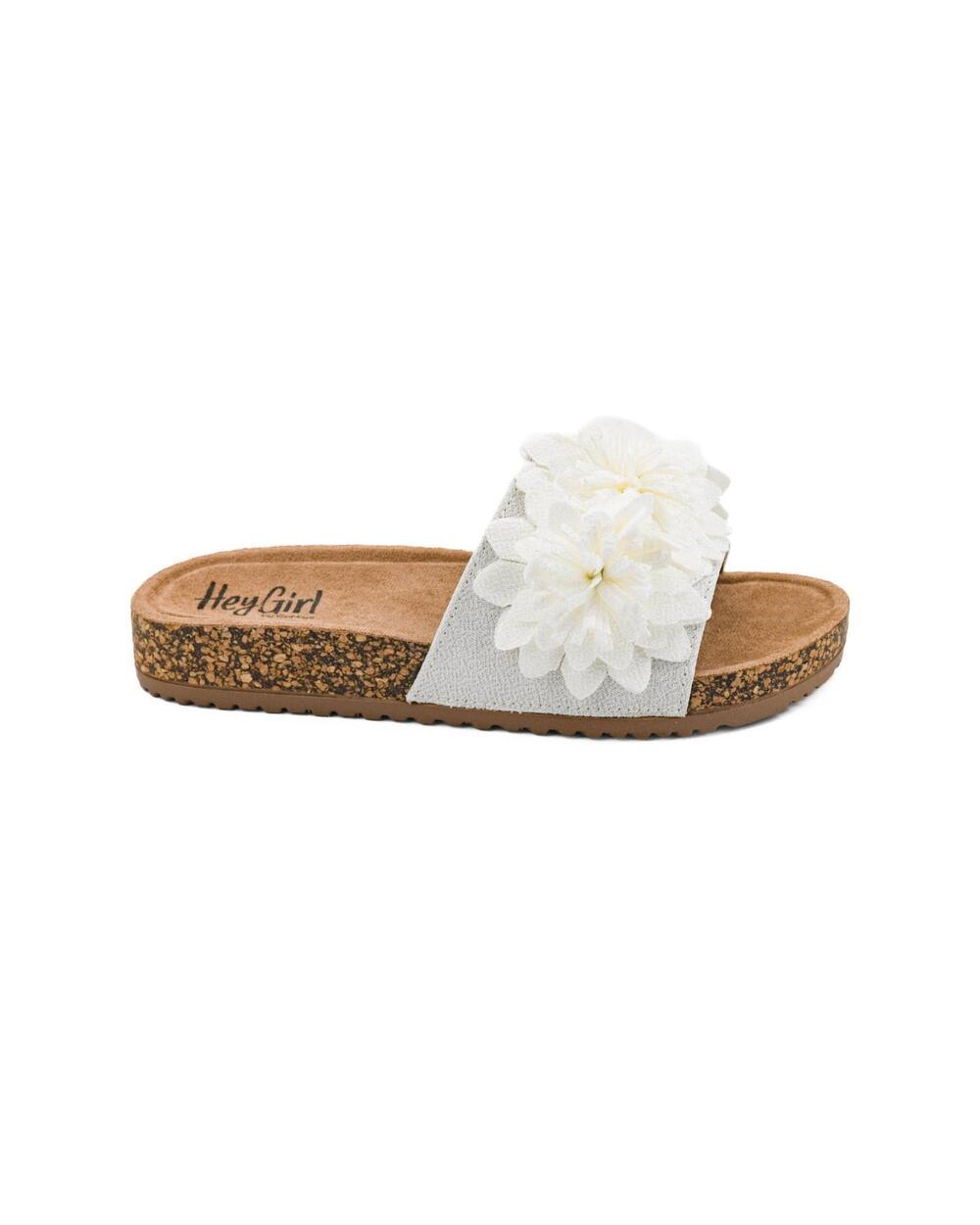 NEW CORKYS FOOTWEAR women's wild child sandals in white